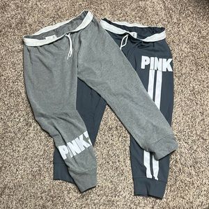 2 pair Pink ankle pants